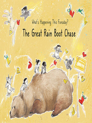 cover image of The Great Rain Boot Chase